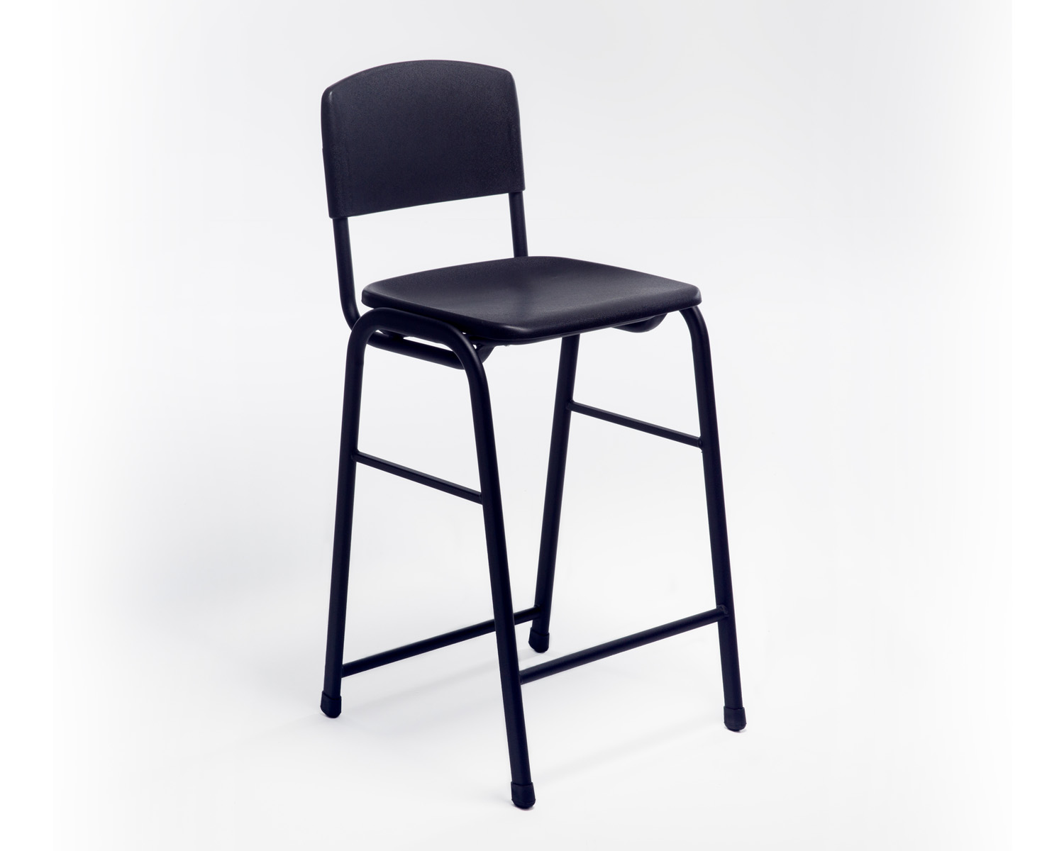 Stacking Stool with Backrest copy