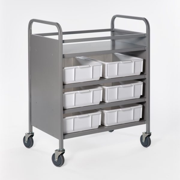 Mobile Art Trolley with Trays copy